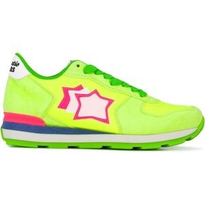 Leather Neon Sneakers/ Atlantic Stars
